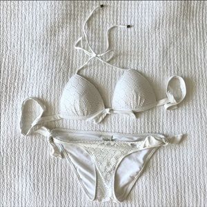 Abercrombie Crochet Bikini Set